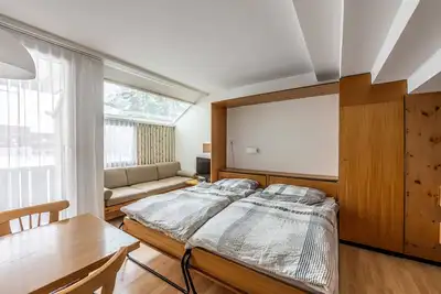 Image de 1 room apartment for 1 - 3 people with a view of the ski slope