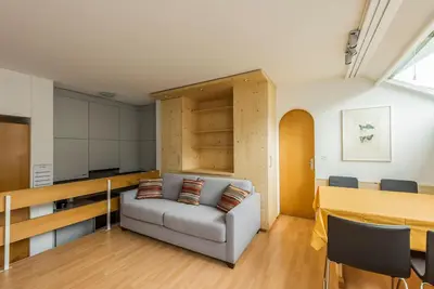 Image de 2 room apartment for 1 - 4 people with a view of the village of Savognin