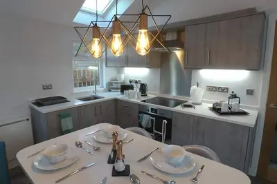 Image de Luxury 1 Bedroom Chalet, Wood Fired Hot Tub, private parking and free Wifi.