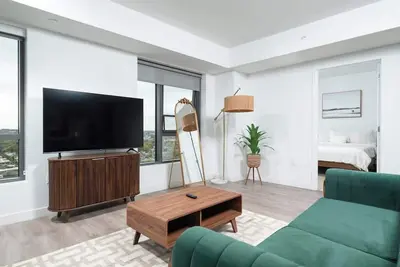 Image de Central Serene 2br Penthouse Near Mit & Harvard with King bed Gym Parking