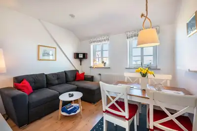 Image de Appartement \"Deichblick\" avec jardin partagé, balcon et Wi-Fi