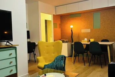 Image de L'Univers au blanc, bel appartement de 65m² proche du centre ville