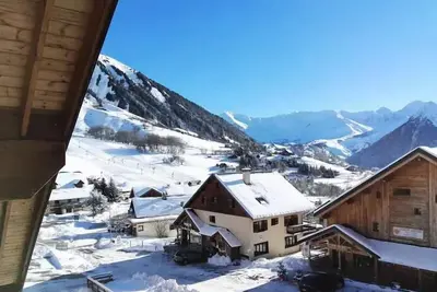 Image de Geräumige Wohnung 11 Betten, Aiguilles d'Arves view
