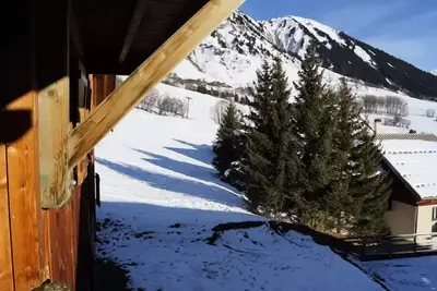 Image de Appartement 6 couchages, 50m des pistes de ski, vue montagne