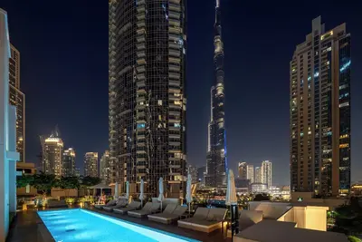 Image de Cozy 2-bedroom apartment in marvelous Dubai with WiFi, fitness room