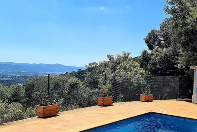 Image de Montseny Natural Park Forest Studio  with spectacular valley and coastal views