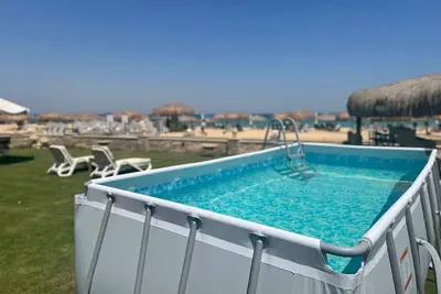 4-Br Beachfront Villa Private Pool On Red Sea!