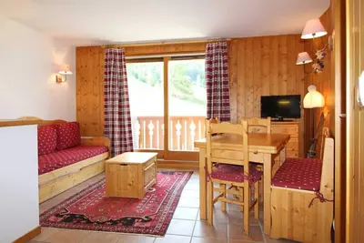 Image de Appartement 4 pièces avec Parking, animaux admis, accès pistes - 6 pers, Vallandry