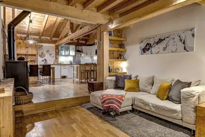 Image de Tiki Lodge Chamonix, 3 bedroom family friendly chalet with jacuzzi & sauna.
