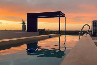 Image de Aposento - Private pool, gym & panoramic rooftop by Lahos