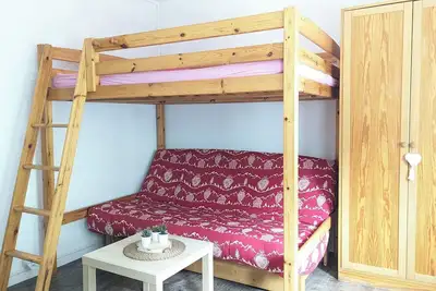 Image de Studio 16m2 tout confort avec linge de maison fourni - aux pieds des pistes