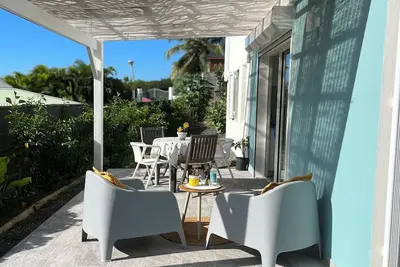 Image de Charmant appartement au Moule, à 5 min à pied d’une crique, et d’un littoral