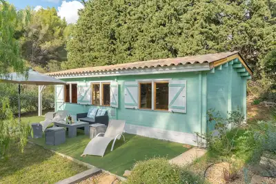 Image de Maison de vacances 'Le Colibri' avec piscine privée, Wi-Fi et climatisation