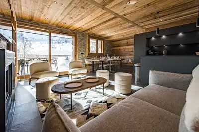 Image de Appartement en duplex 9 personnes avec jacuzzi sur les pistes