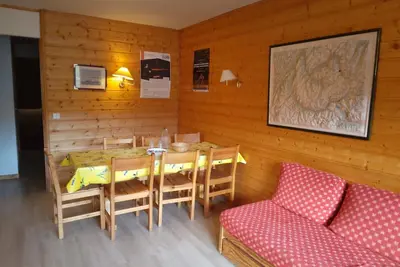Image de Appartement ski aux pieds avec balcon et Wifi