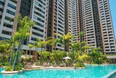 Image de Apartment, Centro Sp - Swimming pool and air conditioning