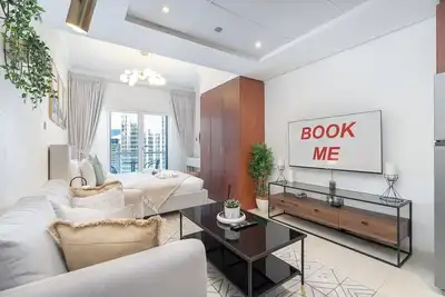 Image de Eye-captivating studio sleeps 2 in Jlt
