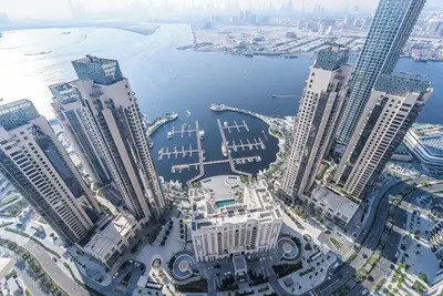 Image de Airy 5-Bedrooms Apartment at Harbour views with stunning scenery of Dubai Creek!