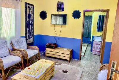 Image de Ensuit1-bedroom house in beautiful Accra with WiFi, Ac living room to the beach