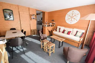 Image de 3 Pièces 6 pers - Les Ecrins - La Plagne Centre - accès ski direct