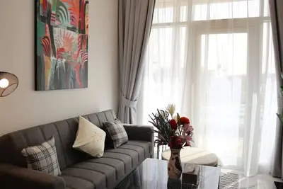 Image de Sleek 1br Oasis Hideaway in Masdar CIty