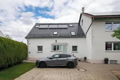 Image de Maison de vacances 'Haus Steinheim' avec terrasse partagée, jardin partagé et Wi-Fi