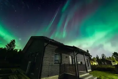 Image de Villa Polar Lights with Jacuzzi by BookLapland