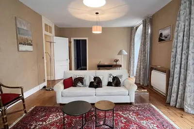Image de Grand appartement montagne, centre-ville, 6 pers