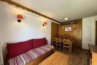 Image de Logement 6 personnes en rez-de-pistes