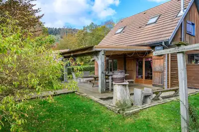 Image de Chalet \"Myrtilles\" avec vue sur les montagnes, terrasse privée et Wi-Fi