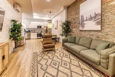 Bohemian Old Quebec Retreat | Exposed Brick & Character