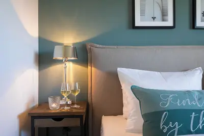 Image de Appartement \"Komfort-Appartement Strandperle\" avec vue sur la mer, terrasse privée et Wi-Fi