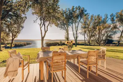 Image de Watermark Usedom - Premium vacation home directly on the water with e - Watermark Usedom - Holiday home Welle -