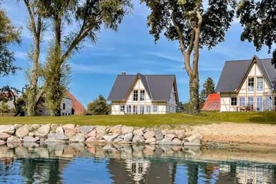 Image de Watermark Usedom - Dream house directly on the water with its own beach - Watermark Usedom - Ferienhaus Woge -