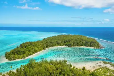 Image de Fare One Island, Moorea, French Polynesia