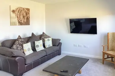 Faillie is a modern property located in a quiet area of Inverness, overlooking the city.