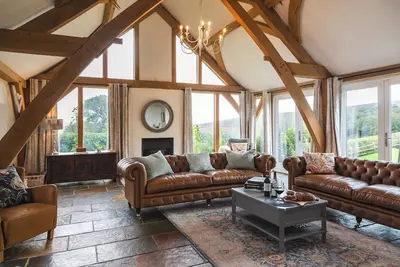 Image de The Farmhouse At Broad Downs, pet friendly in Malborough