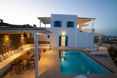 Sunrise Villa Mykonos - Sea View Private Pools