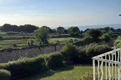 Image de Maison jardin et mer Ă pied
