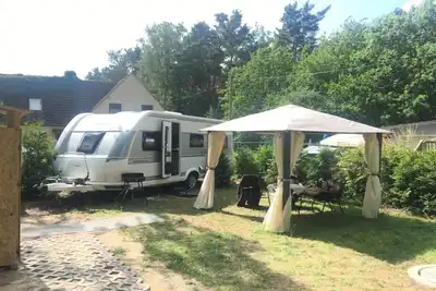 Caravane à Zingst avec barbecue et Wifi