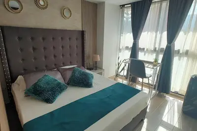 Image de Loft with Air, Fast Wifi, Metro Floresta, Medellin