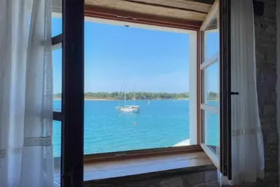Image de Appartement méditerranéen avec vue sur la mer, directement sur les eaux cristallines de l'Adriatique