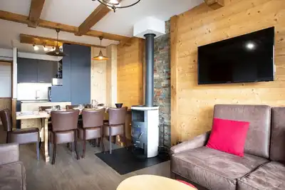 Image de Accès direct aux pistes | Vue imprenable + piscine