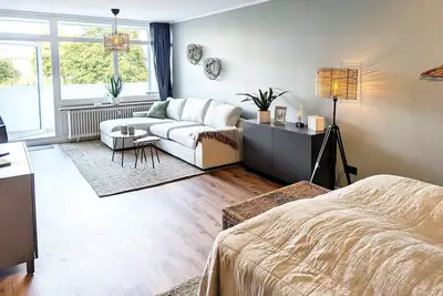 Image de Appartement 'Nautilus' avec jardin commun, balcon et Wi-Fi