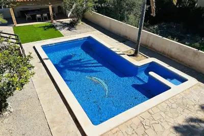 Image de Villa à Ametlla de Mar pour 8 personnes avec piscine privée et grand terrain clôturée