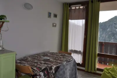 Image de Studio charmant à Châtel avec balcon et parking couvert proche des pistes