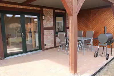 Image de Modern Holiday Home in Brusow With Roofed Terrace