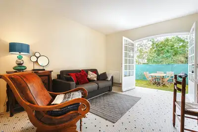 Image de Maison de vacances 'Longère Proche Plage Et Forêt 2' avec terrasse partagée, jardin partagé et Wi-Fi
