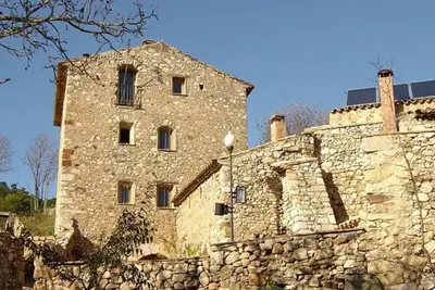 Image de Maison de campagne 'Serra De Prades' avec vue sur les montagnes, piscine partagée et Wi-Fi