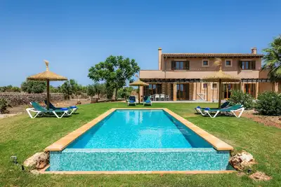 Image de Maison de campagne \"Pergola Porto Cristo\" avec piscine privée, terrasse privée et Wi-Fi